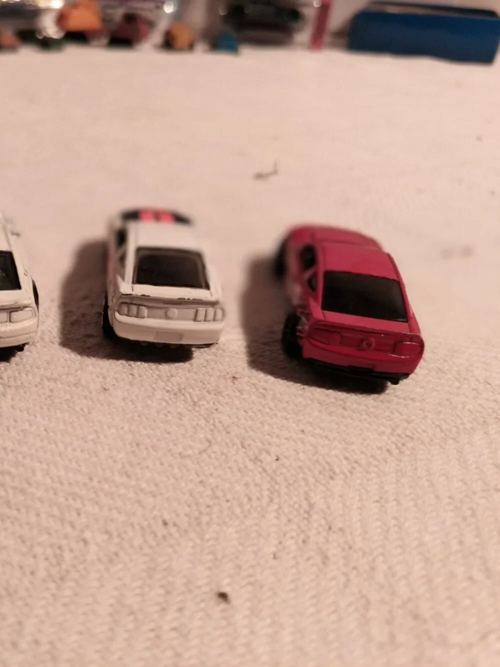 HOT WHEELS & MAISTO FORD MUSTANG/SHELBY 4-CAR DIECAST LOT